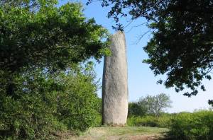 Menhir de Kerloas dans son environnement