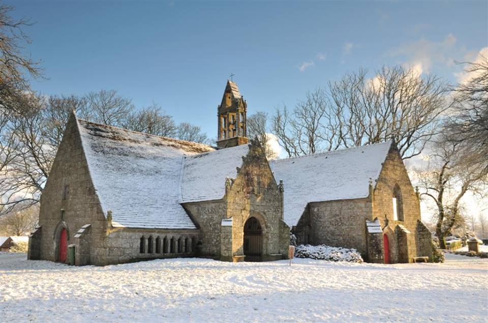 la chapelle sous la neige en 2009