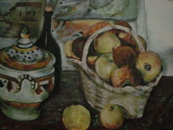D'après La nature morte à la soupière de Paul Cézanne