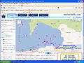 Brest 2012 19 juillet Marine traffic 15h 15.jpg