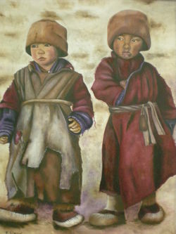 Enfants du Zanskar - Nous sommes des frères Liés par le sang Nous sommes des frères Unis par la vie Nous deviendrons peut être des amis Un ami on le choisit Un frère c'est pour la vie